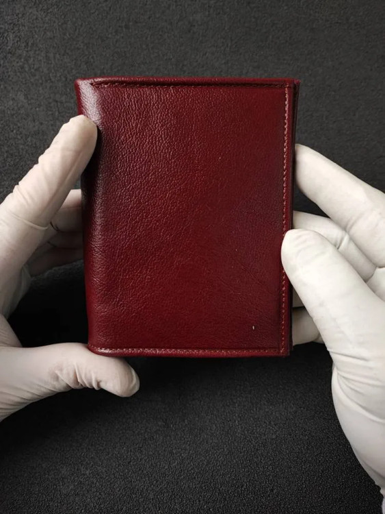 کیف پول مردانه چرم مدل کتابی