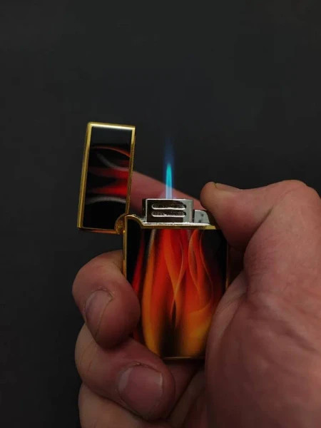 فندک گازی برند لایتر(Lighter) دو شعله (5 طرح)