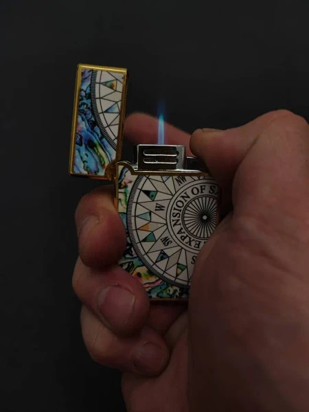 فندک گازی برند لایتر(Lighter) دو شعله (5 طرح)