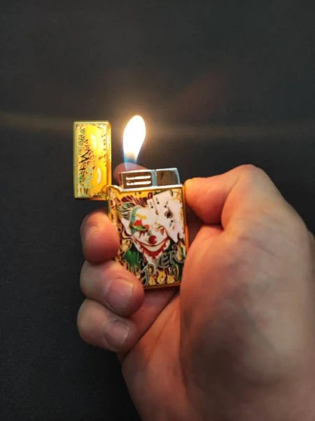فندک گازی برند لایتر(Lighter) دو شعله (5 طرح)