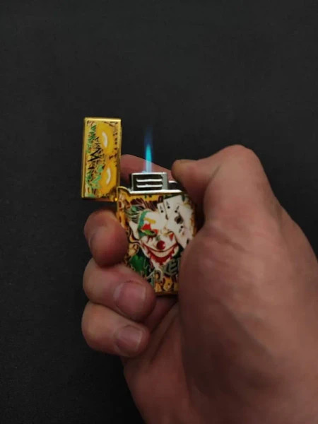 فندک گازی برند لایتر(Lighter) دو شعله (5 طرح)