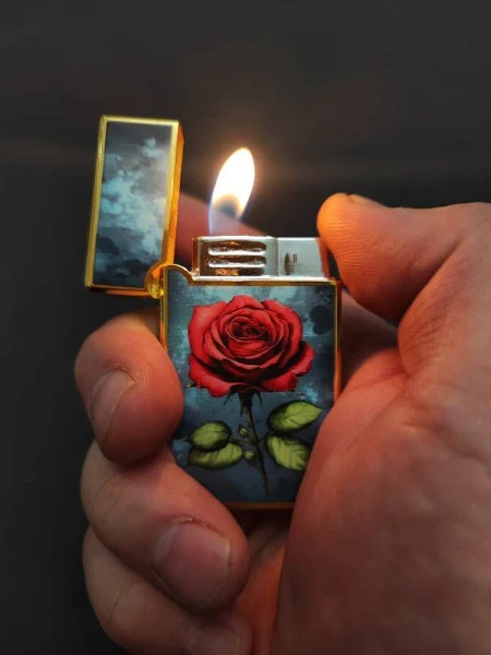 فندک گازی برند لایتر(Lighter) دو شعله (5 طرح)