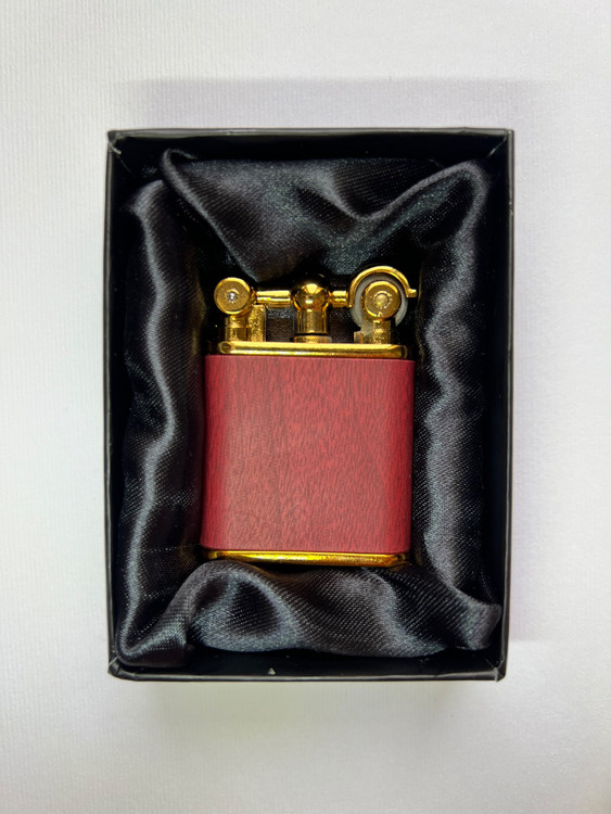 فندک برند لایتر(Lighter) مدل Vintage Flame – بدنه چوبی لوکس