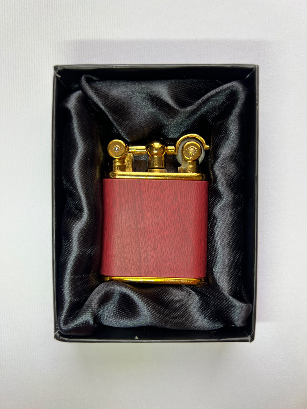 فندک برند لایتر(Lighter) مدل Vintage Flame – بدنه چوبی لوکس