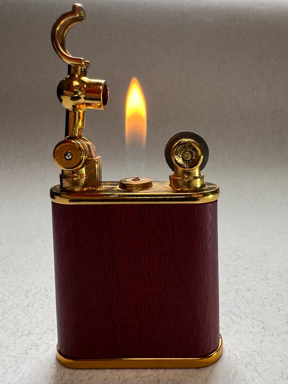 فندک برند لایتر(Lighter) مدل Vintage Flame – بدنه چوبی لوکس