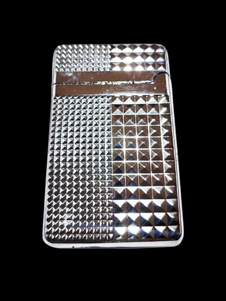 فندک بغل زن لایتر (lighter) گازی بدنه فلزی طرح مشبک