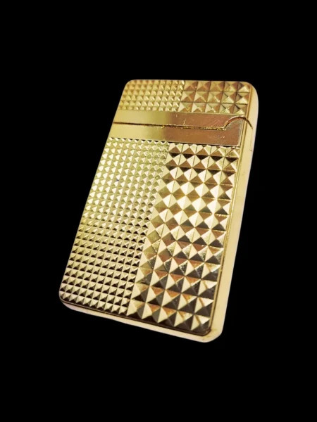 فندک بغل زن لایتر (lighter) گازی بدنه فلزی طرح مشبک