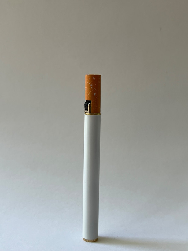 فندک جیبی برند لایتر (Lighter) طرح سیگار مینیمال | مدل باریک و لوکس