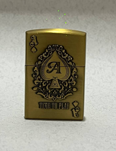 فندک گازی طرح زیپو لایتر (LIGHTER) طرح تک پیک Ace of Spades در دو رنگ | فروشگاه بارزار